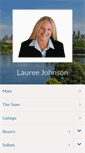 Mobile Screenshot of laureejohnson.ca